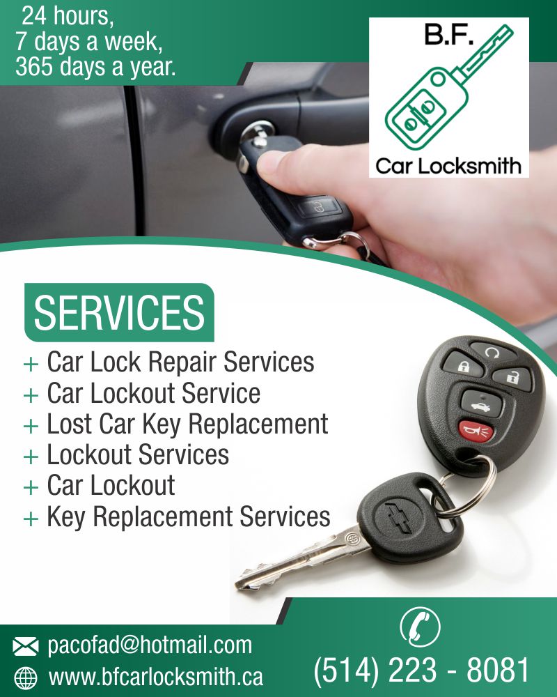 B.F. Car Locksmith | Emerg
